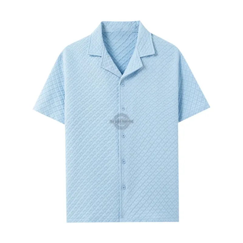 Baby Blue Short-Sleeve Shirt