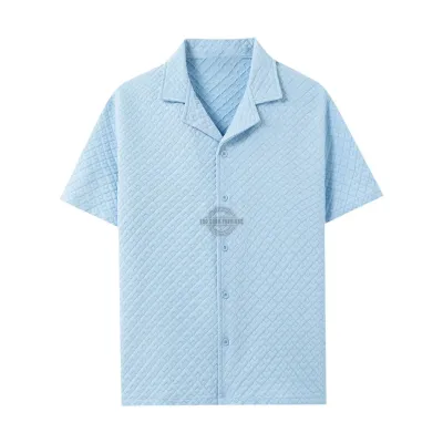 Baby Blue Short-Sleeve Shirt