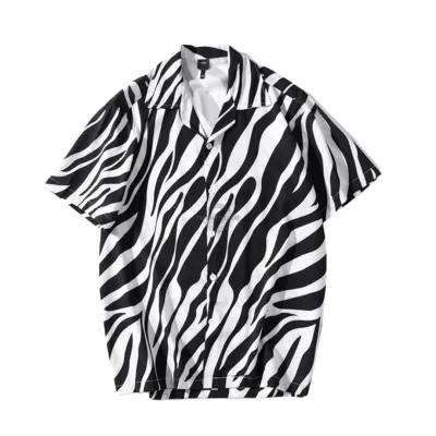 Zebra Short-Sleeve Shirt