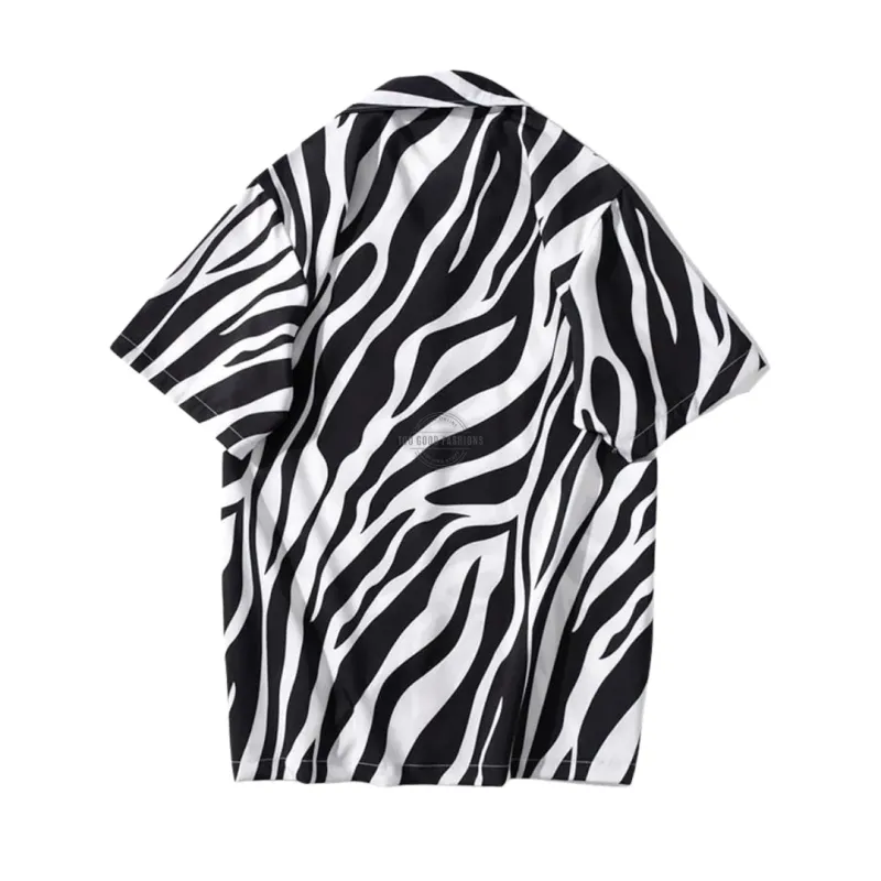 Zebra Short-Sleeve Shirt