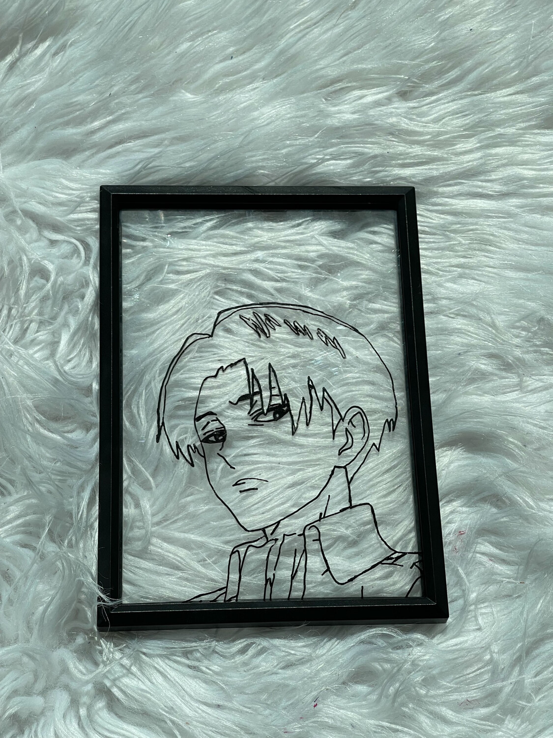 Levi Ackermen - Attack on titan Glass painting kit
