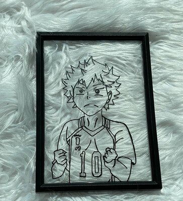 Hinata - Haikyu!! Glass painting Kit