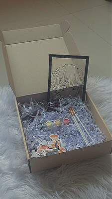 Zenitsu Agatsuma - Demon slayer Glass painting Kit
