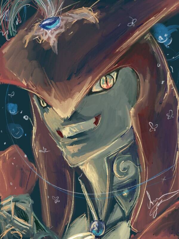 Prince Sidon Breath of the Wild Fan Art Poster Sidon poster BOTW fan art Sidon fanart Sidon from