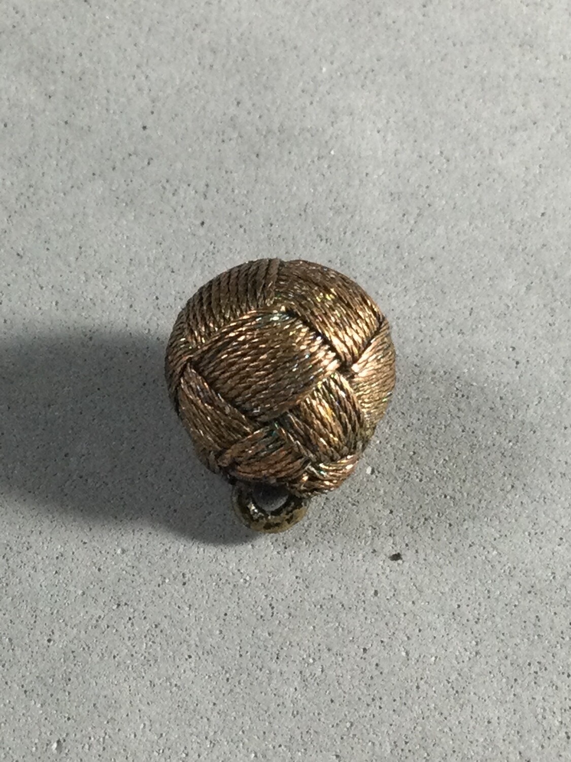 Copper Metallic Cord Ball