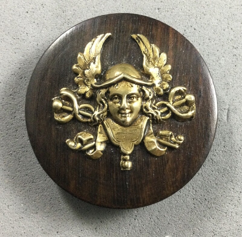 Wood with Brass