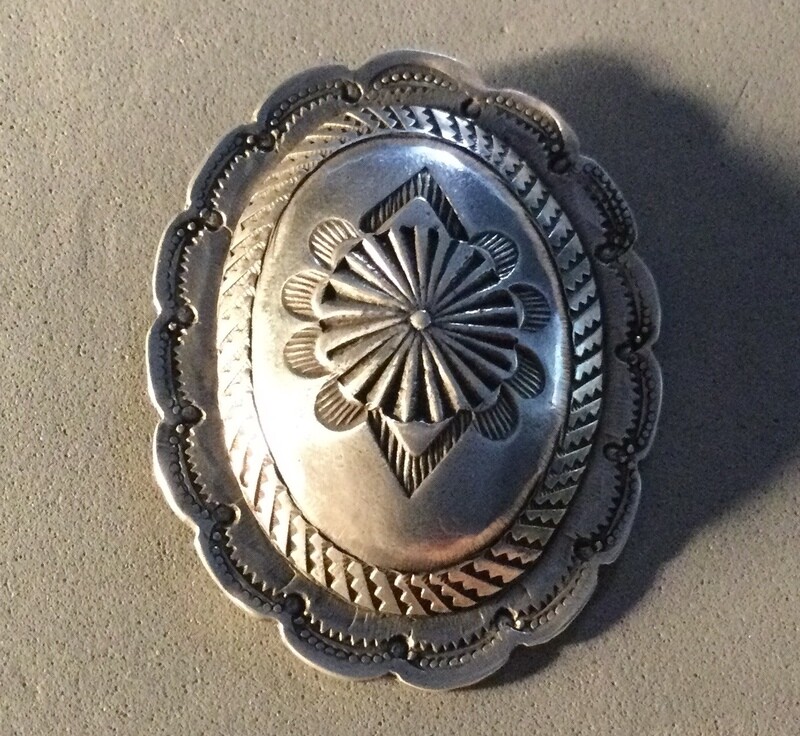 Silver Concho Trim