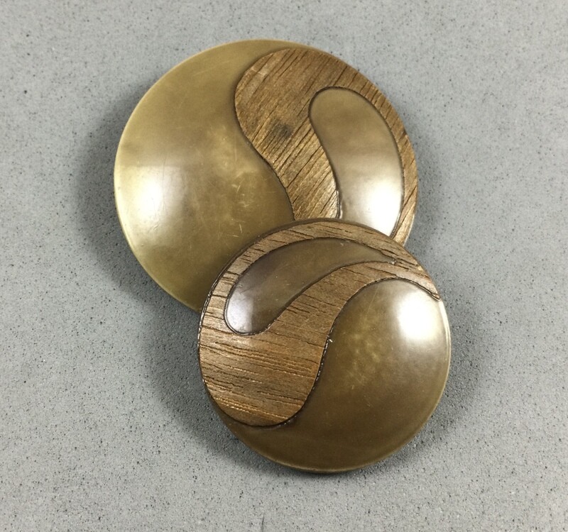 Celluloid and Wood Veneer Mother/Daughter Monads