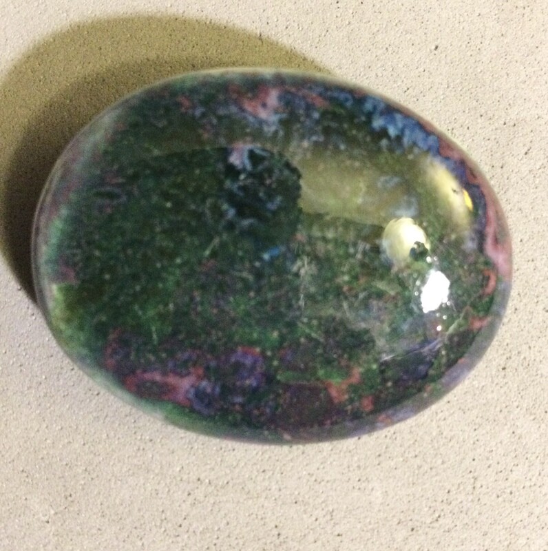 Ruskin Pottery Oval