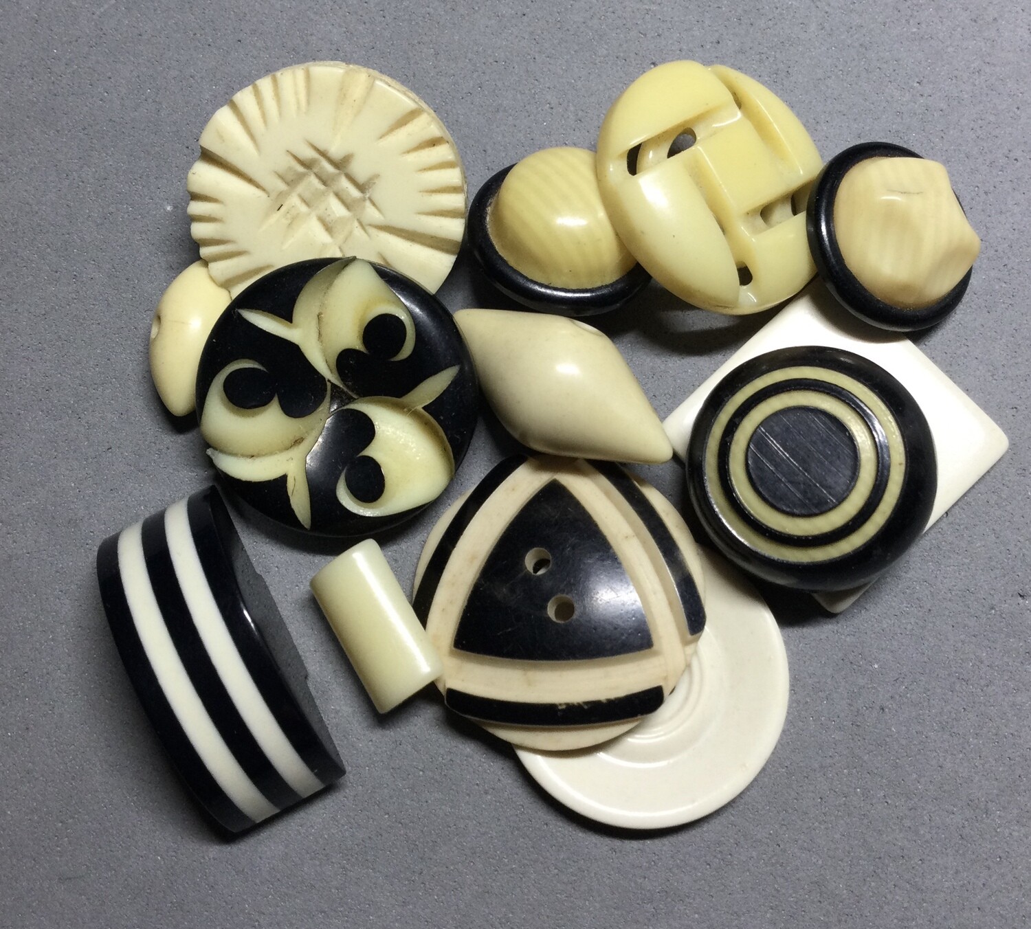 Group of 13 Celluloid and Casein