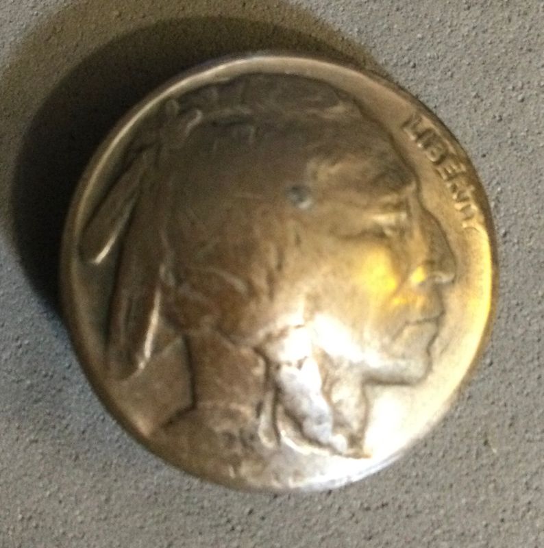 Four Buttons from Coins