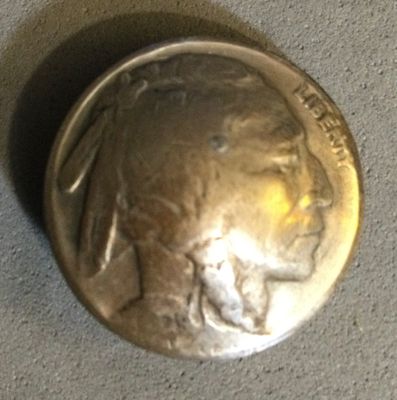 Four Buttons from Coins