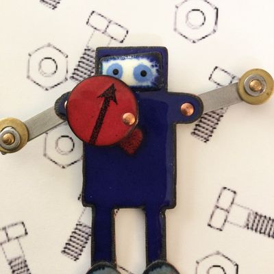 JANET WHITE ENAMEL ON COPPER, MECHANICAL