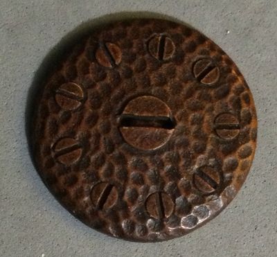 BURWOOD with SCREW HEAD MOTIF,  LARGE