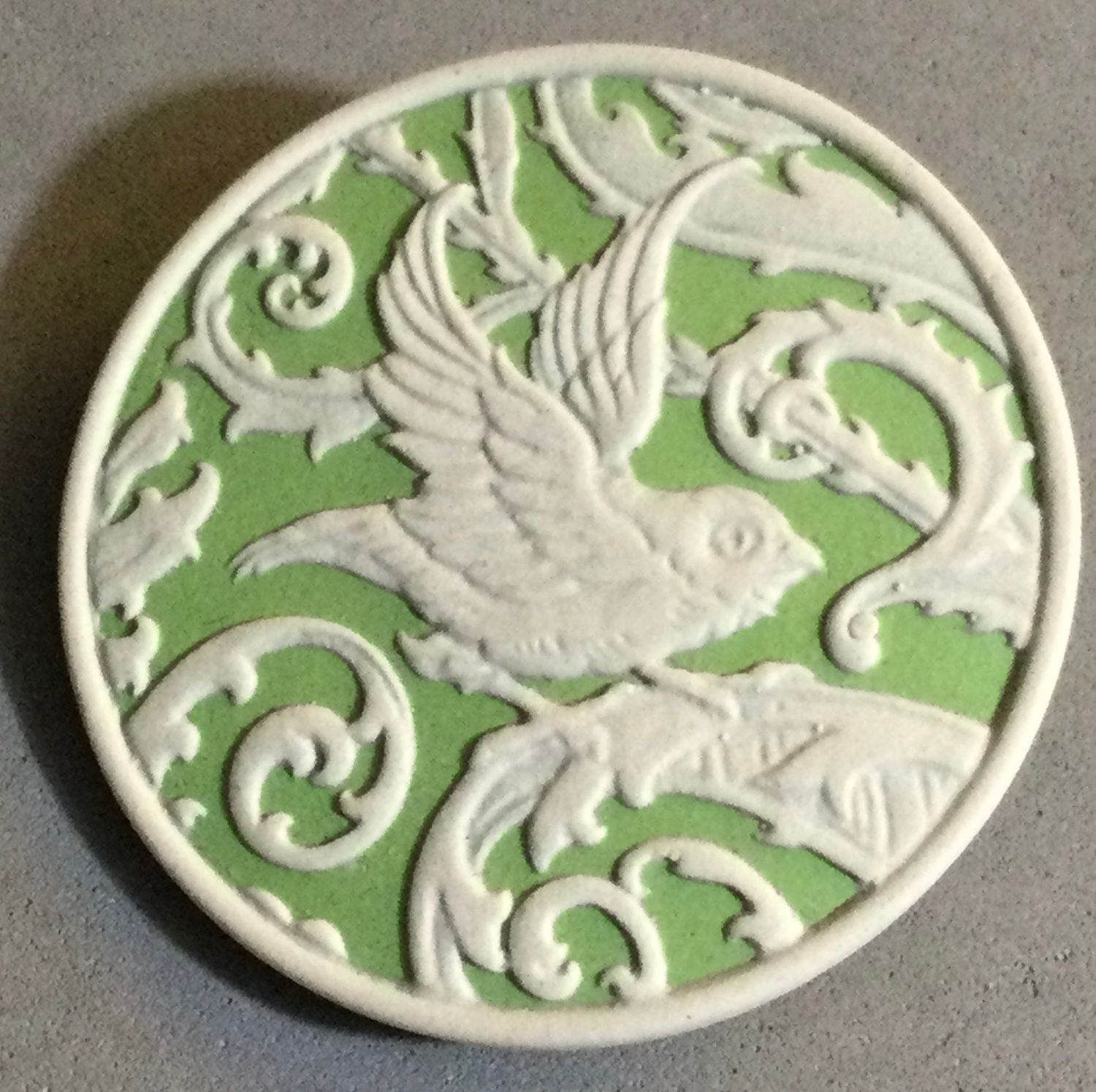GOLEM DESIGN STUDIO “NARVAL ART” Jasperware “Great Tit”