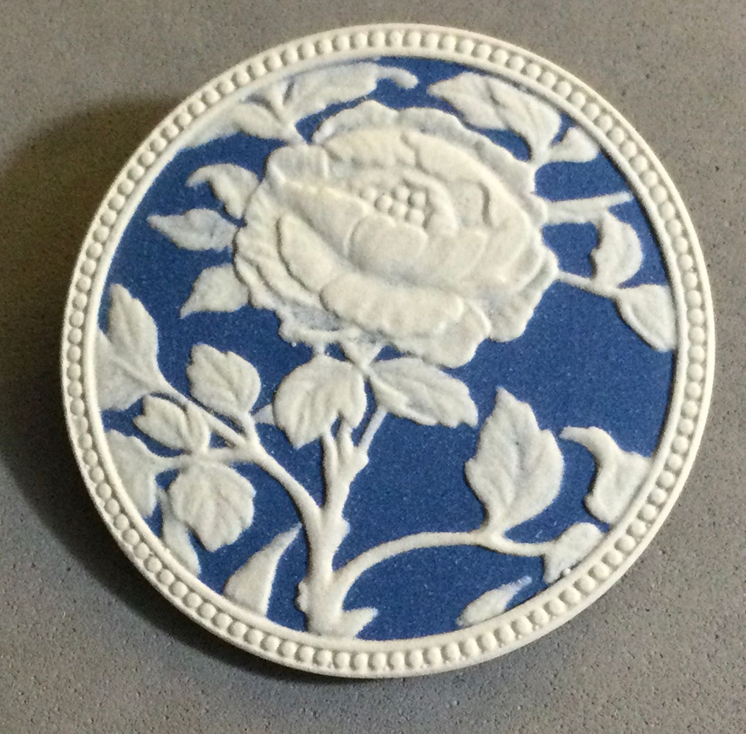 GOLEM DESIGN STUDIO “NARVAL ART “ Jasperware “Rose Garden”