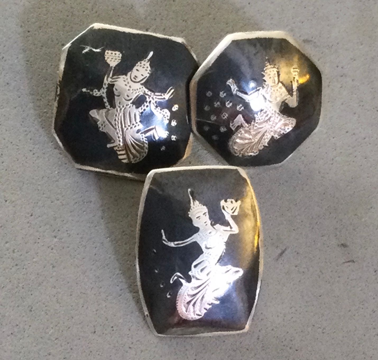 Trio of Siam Sterling
