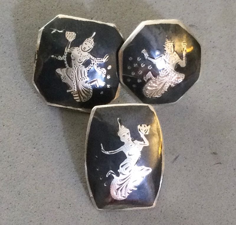 Trio of Siam Sterling