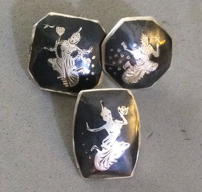 Trio of Siam Sterling