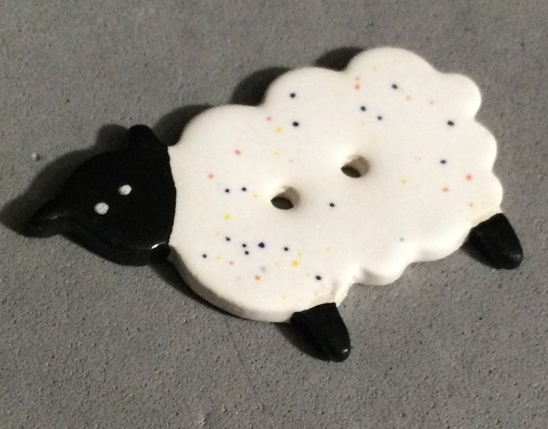 Ceramic Sheep, Large