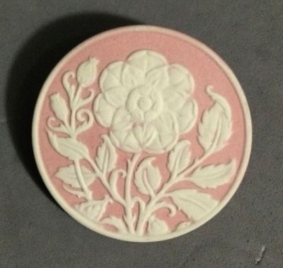 GOLEM DESIGN STUDIO “NARVAL ART “ Jasperware “Wild Rose”
