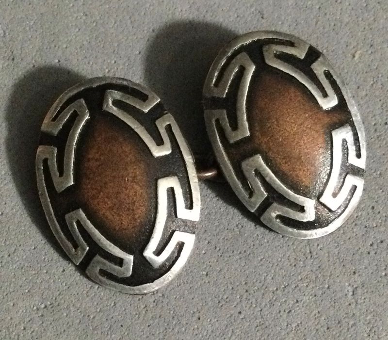 HEINTZ CUFFLINK BUTTONS, NBS small
