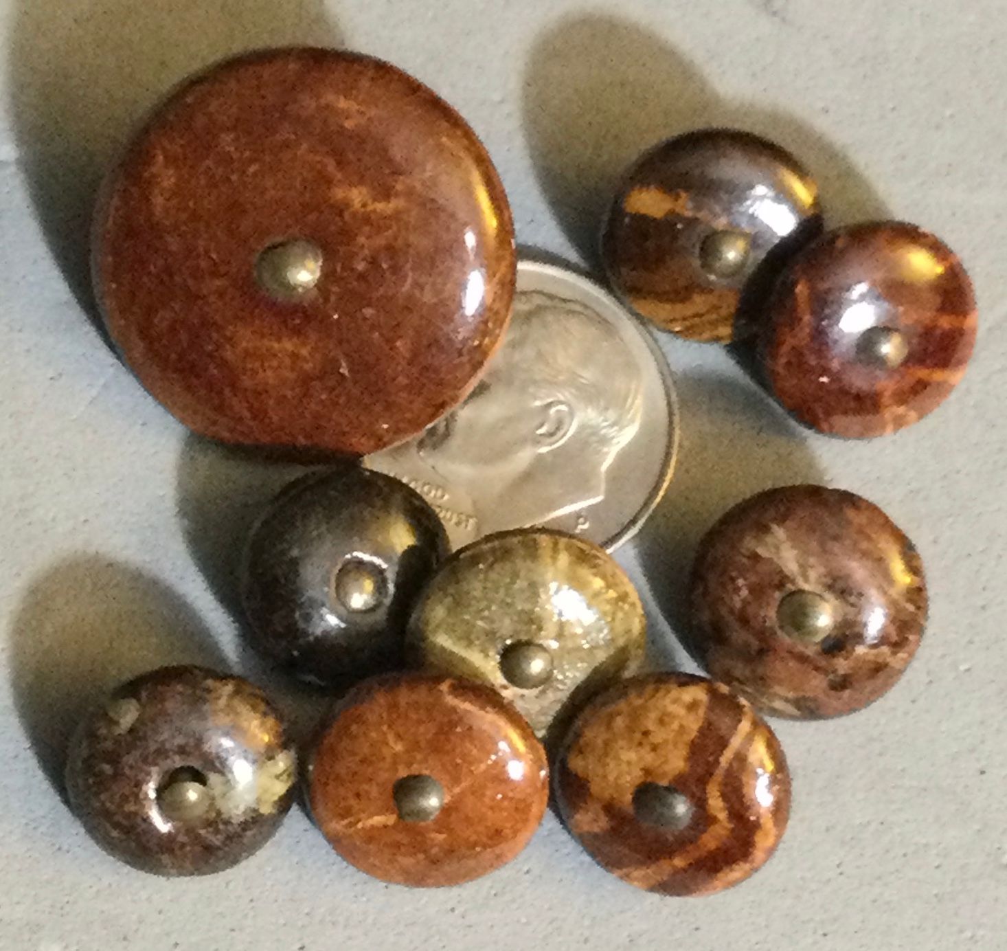 NINE NORWALK POTTERY