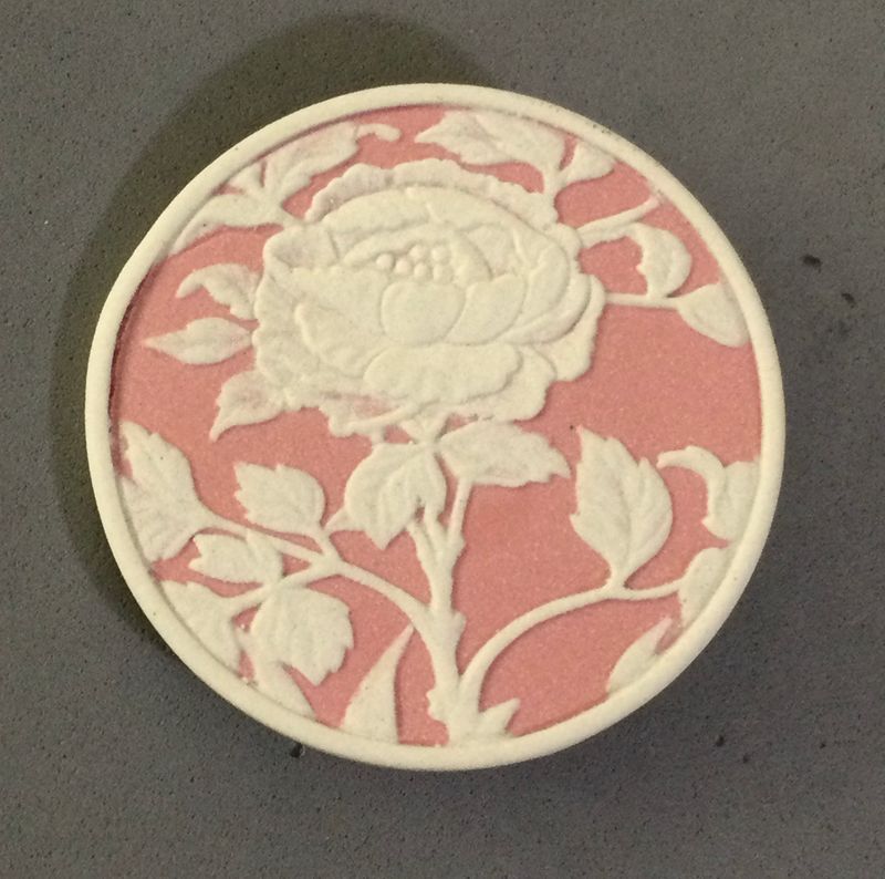 GOLEM DESIGN STUDIO “NARVAL ART “ Jasperware “Rose Garden”