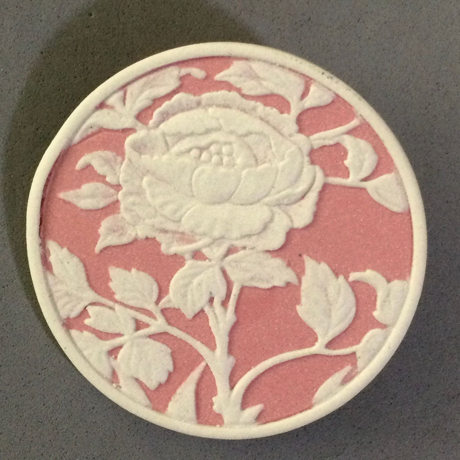 GOLEM DESIGN STUDIO “NARVAL ART “ Jasperware “Rose Garden”