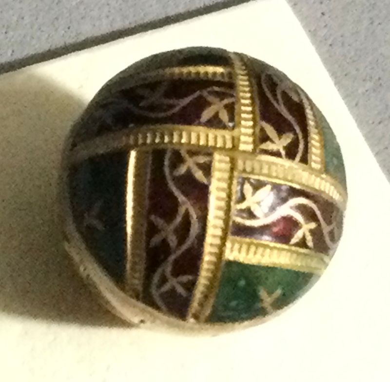 CHAMPLEVE ENAMEL BALL