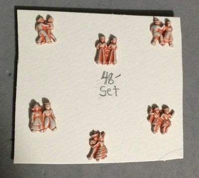 SET OF SIX DANCERS FROM FOREIGN LANDS