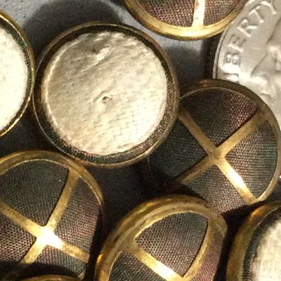 BRASS-BOUND FABRIC with PADBACK