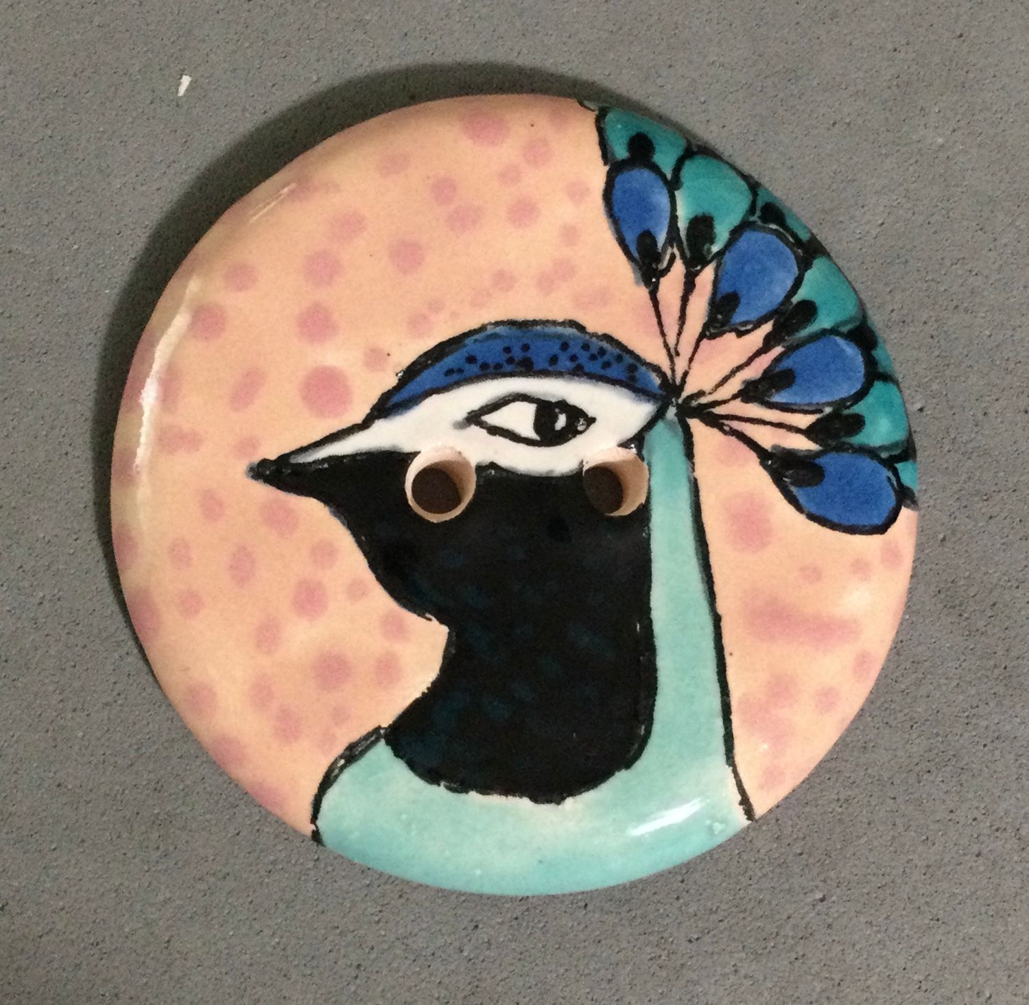 Damyanah Studio Peacock, Large
