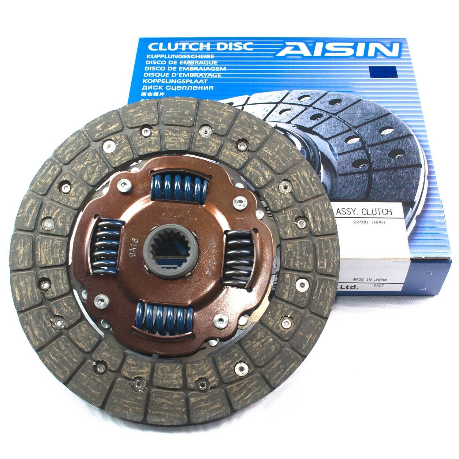Aisin Clutch Disc Fits Suzuki Carry Every DA51T DB51T Mazda Scrum DG51B DG51T DG51V DH51T DH51V Non-Turbo F6A