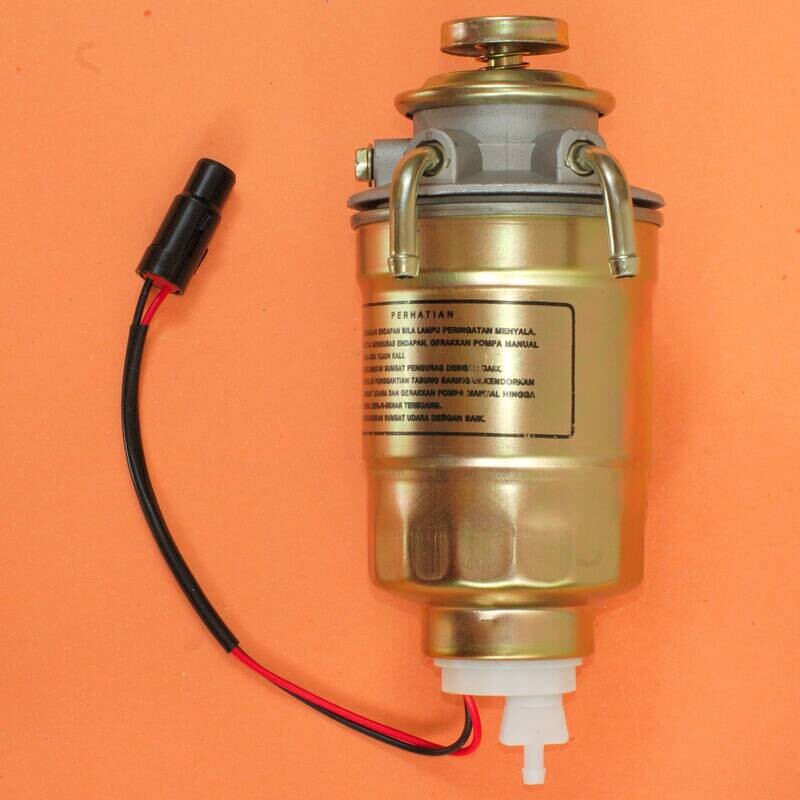 Fuel Lift Pump Primer Filter Fits Mitsubishi Pajero Shogun Triton Delica L200 L300 Adventure Strada Hyundai Starex