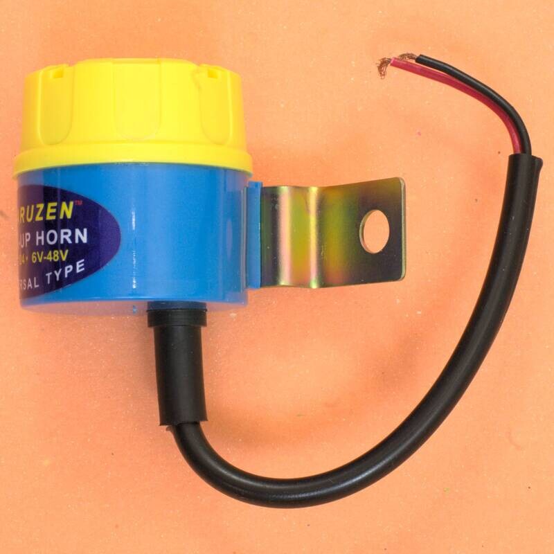 Universal Back Up Horn for Trucks, Cars, Golf Carts and Forklifts 6V to 48V