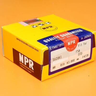 NPR Piston Ring Set Fits Suzuki F5A 1.5 x 1.5 x 2.8 mm