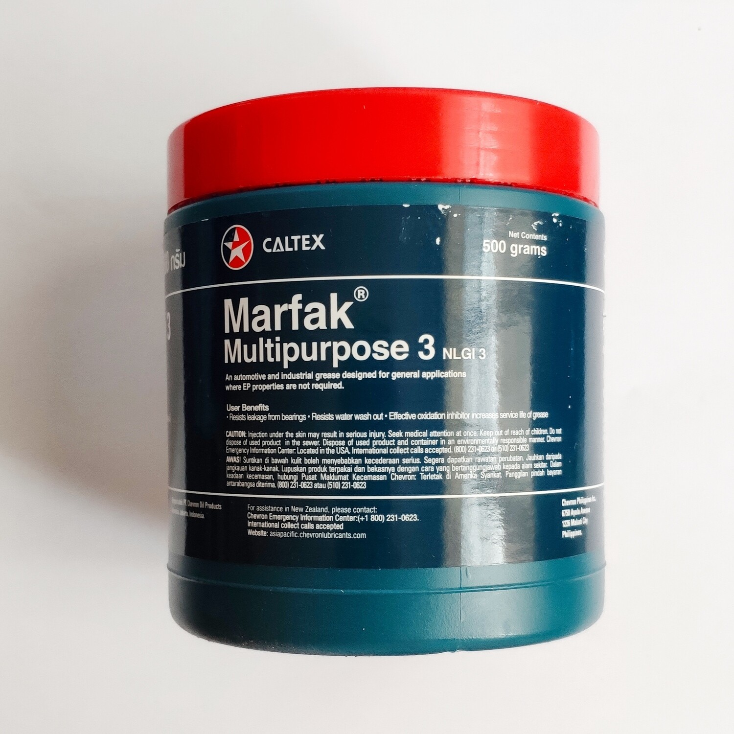 Caltex Marfak NLGI 3 Multipurpose Grease 500 Grams