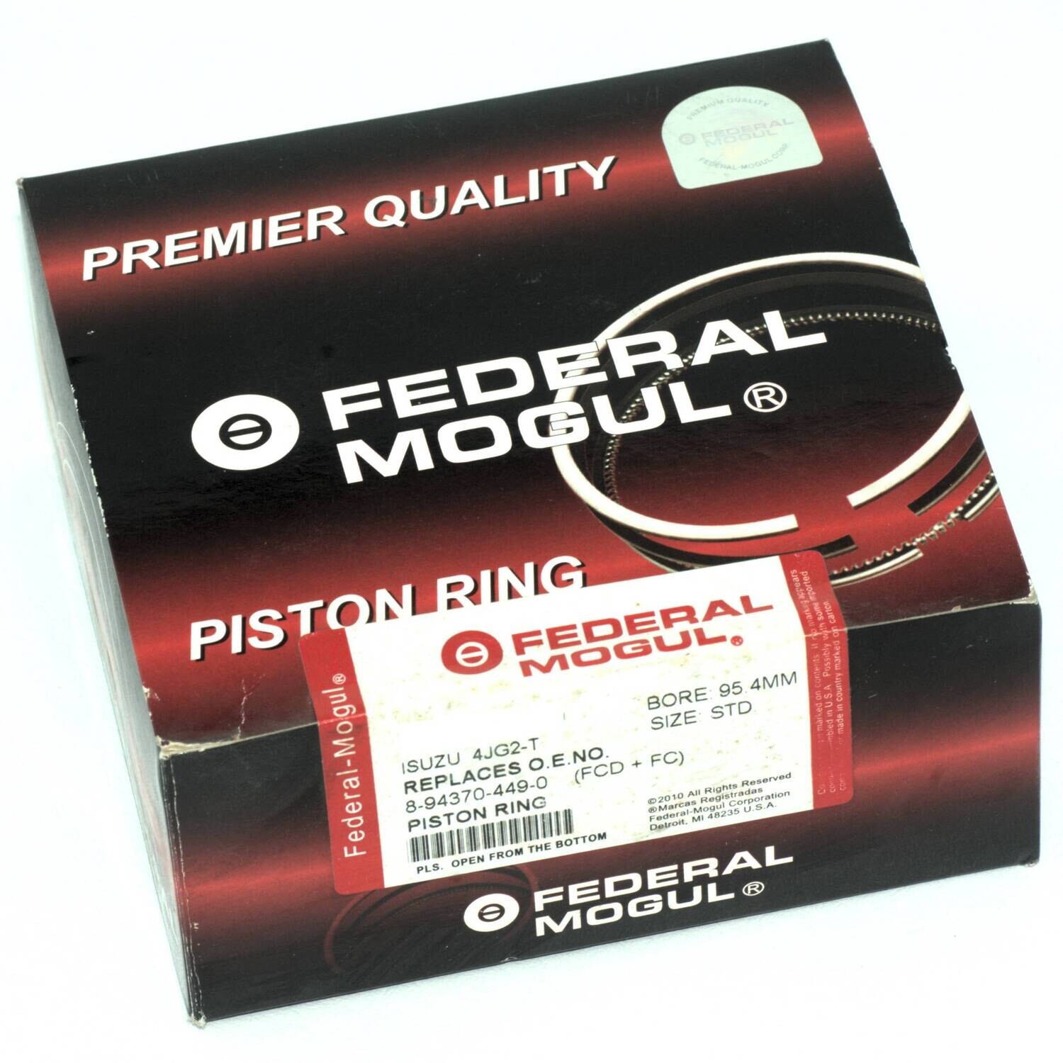 Federal Mogul Piston Ring Set Fits Isuzu 4JG2T-II STD