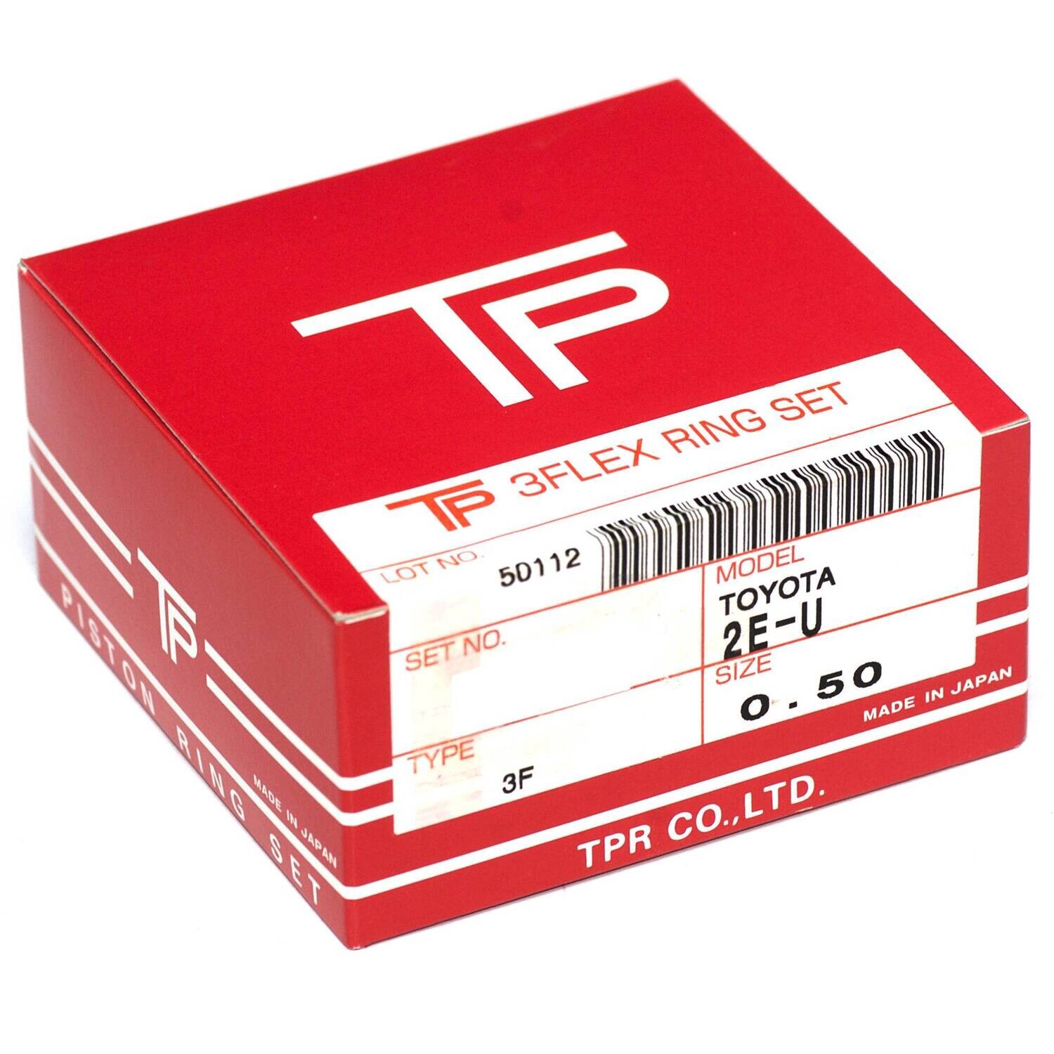 TP Piston Ring Set .50 mm Oversize Fits Toyota 2E