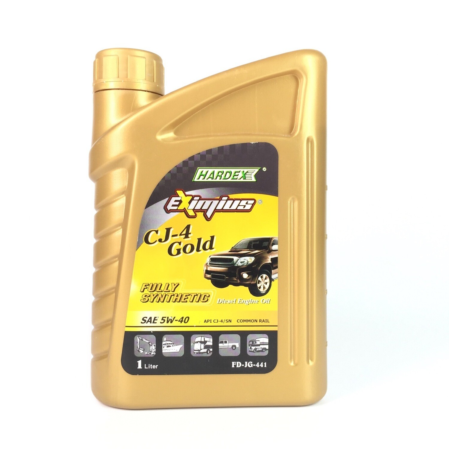 HARDEX Eximius CJ-4 Gold  SAE 5W-40 Fully Synthetic Diesel Engine Oil
