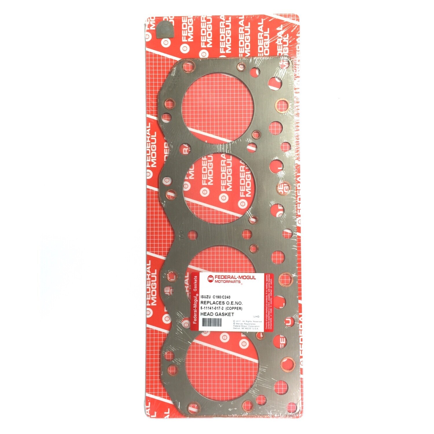 Federal Mogul Cylinder Head Gasket Fits Isuzu C190 C240
