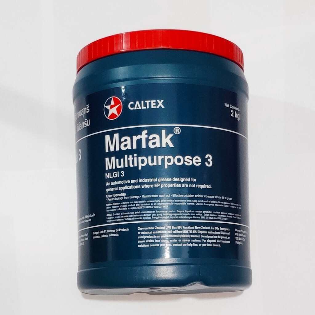Caltex Marfak NLGI 3 Multipurpose Grease 2 Kilograms