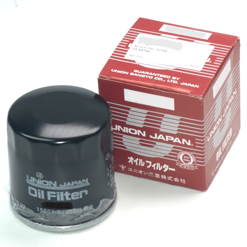 Union Oil Filter Fits Suzuki Carry F5A F5B F6A K6A Daihatsu Charade Hijet Mazda Scrum Alto APV Cappuccino Ertiga Fronte Jimny Swift Rush