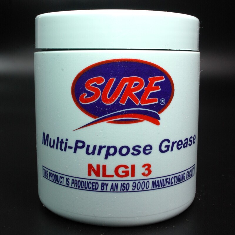 Sure Multipurpose Grease NLGI 3 Fits Car Truck Motorcycle Bicycle