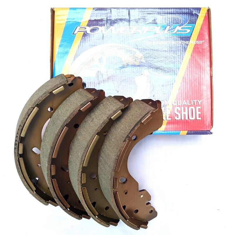 Powerplus Brake Shoe Set Fits Nissan Navara (2007-2014)
