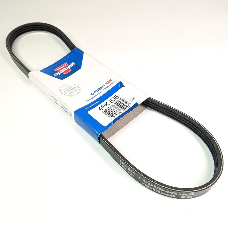 Optibelt V-Ribbed Belt 4PK835 Fits Suzuki Carry F6A Compressor