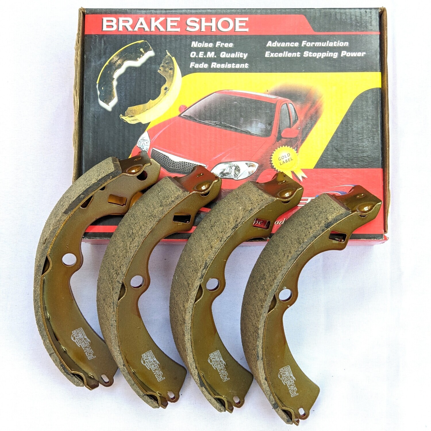 PowerPlus Brake Shoe Set Fits Suzuki Super Carry SK408 SK410