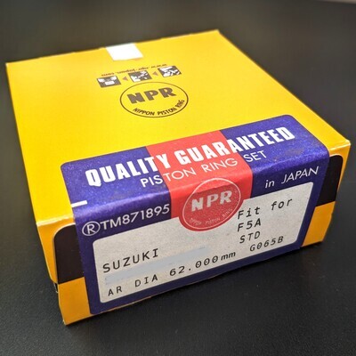 NPR Piston Ring Set Fits Suzuki F5A 1.2 x 1.2 x 2.8 mm