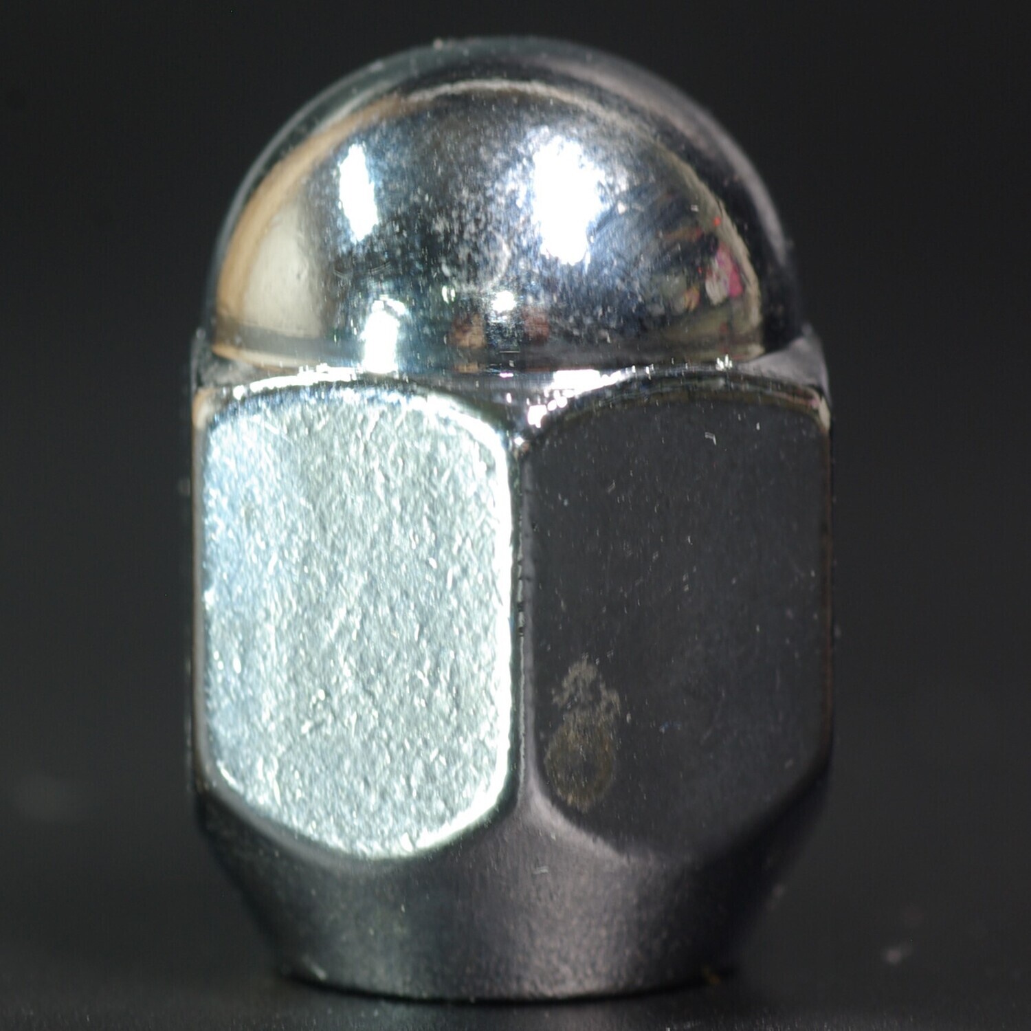 Chrome Hub Nut M10 Fits Suzuki 10 MM 1.25 Pitch Wheel Stud